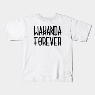 Wakanda Forever Kids T-Shirt